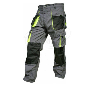 En stock Pantalon de travail 100% coton imperméable grande taille vêtements pas cher prix vêtements de sécurité - Product Image 2