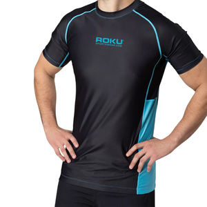 Custom Surf Jersey for Unisex Short Sleeve Rash Guard <b>Swim</b> <b>Shirt</b> with Full Print Pattern High Elastane T-<b>Shirt</b> for Adults - Product Image 5