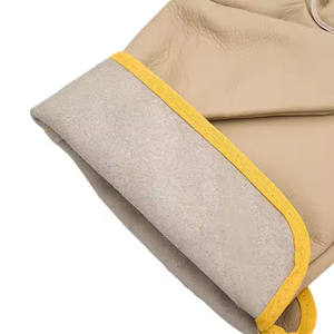 Prix usine cuir de vachette hommes travail gants de sécurité construction industrielle sécurité conducteur gants - Product Image 5