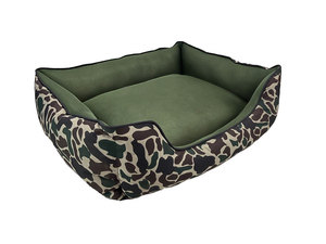 Afneembare Camouflage Ademende Huisdierenbed Waterdicht Orthopedisch Met Afneembare Hoes Luxe Hondenbed - Product Image 3