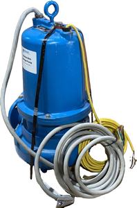 Bomba sumergible para aguas residuales de alta demanda, nueva, con brida de 3' y descarga trifásica de 380V - Product Image 2