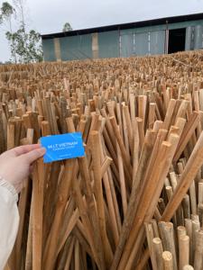 เสาไม้ธรรมชาติ mitvn แบบเรียบง่ายสำหรับรองรับต้นไม้สวนและฟาร์มรั้ว-MIT01แบบจำลอง - Product Image 2