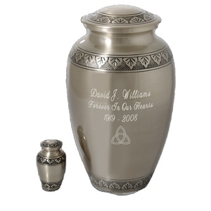Urnas de cremación de calidad premium hechas a mano con diseños y gráficos especiales utilizados para los recuerdos de los antepasados y seres queridos. - Product Image 2