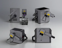 Nueva Máquina de Marcado Láser de Fibra Portátil de 20w 30w 50w, Compatible con Formatos DXF/PLT/BMP/AI/DWG/DST/LAS