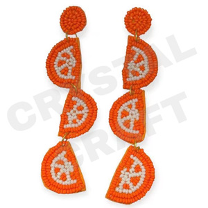 Coctus Pink Parties Pendientes colgantes de moda especial Nueva llegada Cuentas hechas a mano transfronterizas Lentejuelas dulces Creativo de moda - Product Image 6