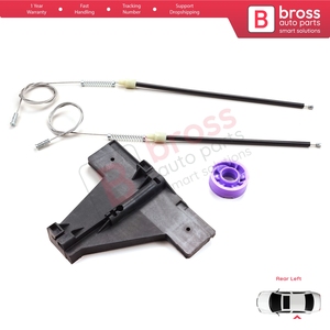 ชุดซ่อมมอเตอร์กระจกหน้าต่างด้านหลังซ้าย รุ่น BWR967 สำหรับ A3 MK2 8P 8PA 8P1 ปี 2003-2013 4/5 ประตู 8P4839461 - Product Image 4