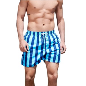 Shorts de plage décontractés pour hommes en gros – Respirants, anti-UV, en maille, taille mi-haute, coupe ample, polyester et coton - Product Image 1