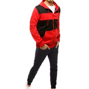 Conjunto Deportivo con Sudadera con Cremallera y Pantalones Deportivos Ajustados, Transpirable, Ligero, con Puños Elásticos, para Gimnasio, Casual, Interior, Exterior, Multiusos - Product Image 4
