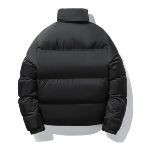 Chaqueta acolchada cálida Vintage para mujer para otoño e invierno, cuello alto con cremallera, Abrigo acolchado de algodón - Product Image 6