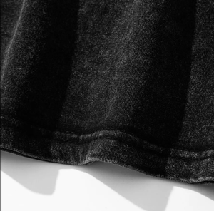 Fabricants de vêtements lourds personnalisés en gros de haute qualité 100% coton délavé à l'acide T-shirt Vintage Stone Wash T-shirt - Product Image 4