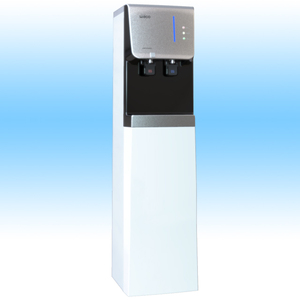 Dispensador de agua para el hogar y la Oficina con filtro de agua de alta calidad para purificador de agua caliente y fría, opción de color gris-blanco - Product Image 4