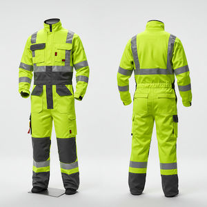 Uniforme de Trabajo, Venta Directa de Fábrica, Overoles Personalizables, Alta Visibilidad, Resistentes al Fuego, Poliéster, Unisex, Uniforme de Rescate 2025 - Product Image 1