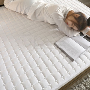 Comfortable Non-<b>Waterproof</b> Quilted <b>Mattress</b> <b>Protector</b> with Knitted Polyester Fabric Eco-Friendly for Adults-Home & Hotel Use - Product Image 4