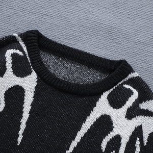 Conception personnalisée acrylique tricot Cardigan pull hommes femmes décontracté mode chaud confortable à manches longues tenue élégante - Product Image 4