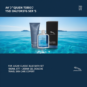 ชุดอาบน้ำ Jaguar Classic Blue ขนาด 100 มล. EDT + เจลอาบน้ำ 200 มล. ชุดผลิตภัณฑ์ดูแลผิวสำหรับเดินทาง - Product Image 3