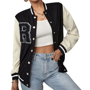 Vestes en cuir véritable respirant pour femmes Logo personnalisé Conception de grande taille Sexy Dernières vestes en cuir personnalisées pour les femmes - Product Image 1