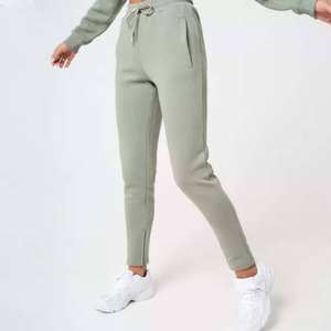 Nouveaux ensembles de survêtements personnalisés avec logo, hauts courts, pantalons de jogging et sweat-shirt pour femmes, ensembles de survêtements et de sweats 100% coton - Product Image 3