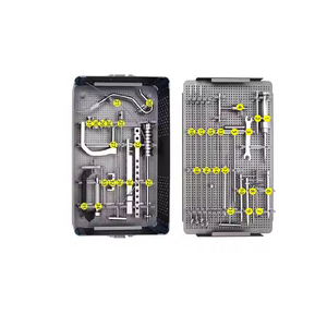 Juego de instrumentos de cirugía ortopédica de primera calidad, tornillos de enclavamiento de clavos intramedulares con certificación CE, fuente de alimentación Manual - Product Image 4