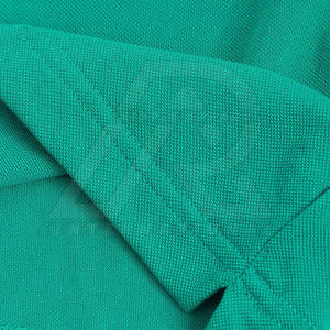 Personnalisé 100% coton pour polos pour hommes Tissu tricoté à motif solide avec logo personnalisé Dernière conception Vêtements décontractés - Product Image 5