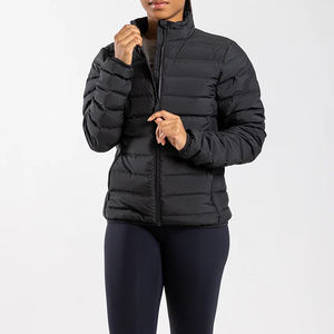 Venta al por mayor de ropa personalizada para mujer, chaqueta acolchada informal de invierno a prueba de viento, fabricación de mujer, nueva chaqueta cálida de invierno con estilo - Product Image 1