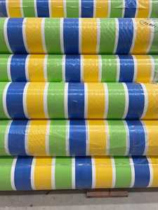 Lona de HDPE superfuerte multicolor, tela de malla impermeable tratada con UV, resistente al desgarro con estilo liso - Product Image 5