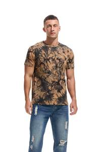 เสื้อยืดผู้ชายดีไซน์ล่าสุด ผ้าโพลีเอสเตอร์/คอตตอน ซับเหงื่อ แห้งเร็ว ทนทาน ออกแบบได้ตามต้องการ คุณภาพสูง สำหรับกิจกรรมกลางแจ้ง - Product Image 2