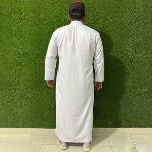 Best Seller Premium Luxury Male Long Sleeves Islamic Plus Size Thobe for Wedding Prayer Religious Celebrations Events For Men - Product Image 6