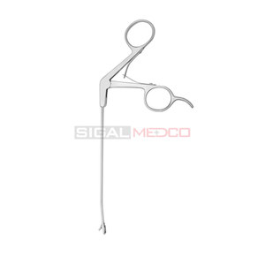 Fórceps de dentición Artho Punch 15 ° Eje derecho Manual Acero inoxidable alemán con instrumentos dentales de eje de 2,7mm y 3,4mm - Product Image 5