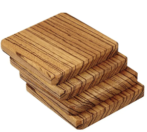 Vente chaude noyer caboteur tranche de bois caboteur en bois gravure Laser Logo de l'Inde - Product Image 3