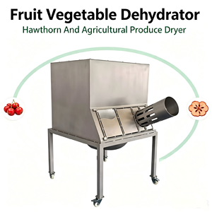 Fruit Vegetable Dryer For Small Processing Plant Hawthorn <b>Drying</b> <b>Equipment</b> For Workshop Agricultural Produce Handling - Product Image 1
