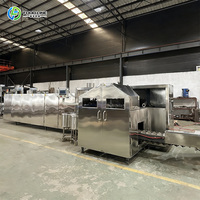 Machine de production automatique de gaufrettes et de biscuits pour la fabrication de snacks croustillants, ligne de production pour usine alimentaire
