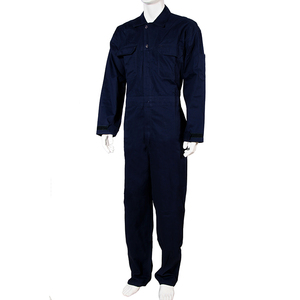 Traje de trabajo de seguridad de algodón 100% FR para hombre, mono, cinta reflectante ignífuga, transpirable, impermeable, para trabajo peligroso - Product Image 2