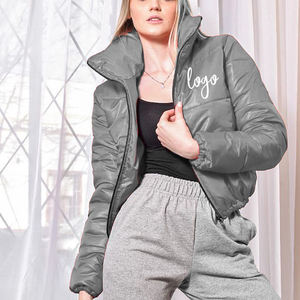 Veste matelassée personnalisée pour femmes et hommes, de haute qualité, 100% polyester, légère, réversible, imperméable, grande taille - Product Image 1