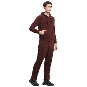 Survêtement de mode décontracté pour hommes personnalisé en gros de la plus haute qualité avec col à capuche motif solide pour les Winter-TIV-WT-53 - Product Image 2