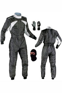 Venta al por mayor de alta calidad Trajes de carreras de karts Logotipo bordado personalizado Tamaño XL Característica impermeable para Karting de invierno OEM - Product Image 4