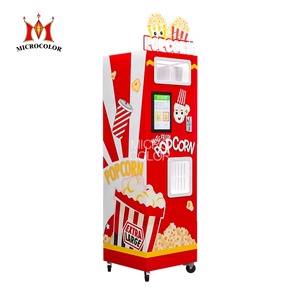 Microcolor, la mejor venta, máquina comercial automática para hacer palomitas de maíz, cine/bar/máquina expendedora de palomitas de maíz para Centro Comercial - Product Image 2