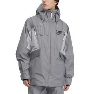 Fournisseur OEM pour les vestes de ski pour hommes, coupe-vent, matériau imperméable et impression de logo de marque de distributeur. - Product Image 1