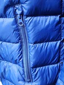 Veste matelassée d'hiver pour homme, prête à être expédiée, coupe ample, imprimée sur toute la surface, taille XL, veste légère à bulles brodée - Product Image 4