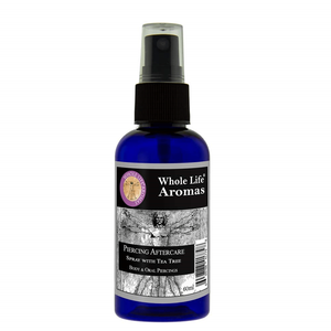 Spray de soin après-percage corporel à l'huile d'arbre à thé Whole Life Herbal, 2 oz, pour utilisation sur la peau - Product Image 2