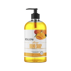 Savon liquide pour les mains à l'aloe vera Top Glow, hydratant, flacon pompe transparent pour le nettoyage domestique, avec logo personnalisé, fabriqué à Istanbul - Product Image 5