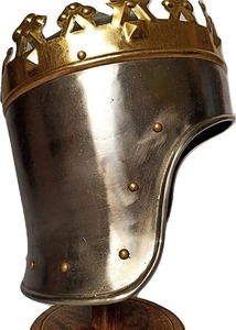 Casque de Viking normand médiéval Casque du roi normand Casque de décoration de maison et de décoration Richard King - Product Image 3