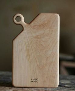 Tabla de cortar de madera de acacia con mango para servir queso duradero de calidad NATURAL - Product Image 6