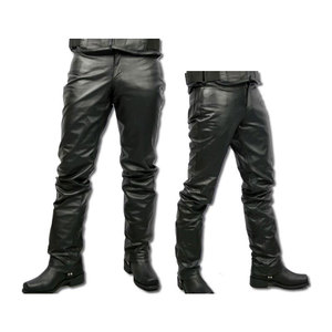 Leather custom made 2022 best top quality men <b>pant</b> men 2022 High Quality Windproof Sheepskin Leather <b>pant</b> - Product Image 1