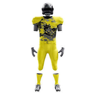 Uniformes de football pour jeunes, qualité supérieure, vêtements d'entraînement américains de haute qualité, cousus, à vendre - Product Image 4