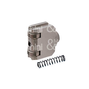 KIT DE ROULEAUX POUR PERFORMA Avec insert en nylon A insérer à la place du loquet Pour serrures avec entrée de 25 à 60 mm - Product Image 1