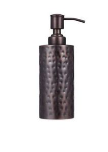 Distributeur de lotion en cuivre avec fini chocolat antique parfait pour accessoires de salle de bain élégants et bouteille de savon liquide - Product Image 6