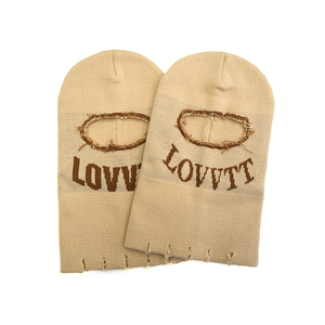 Masque de ski intégral en tricot, sport de plein air, confortable, broderie, balaclava coupe-vent, respirant, protection UV - Product Image 1