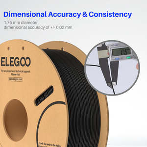4-Pack 1.75mm <b>PLA</b> Filament in 4 Colors 10KG for 3D Printers for ABS Processing for PVA Material Min. Order 5KG - Product Image 4