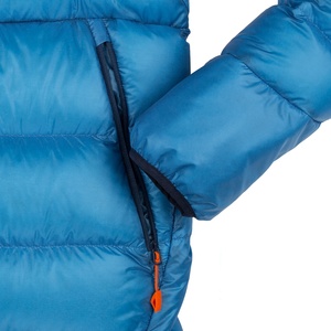 Chaqueta Safari de Invierno para Hombre, Delgada, Muy Cálida, Resistente al Viento y al Agua, con Cuello Alto, Cierre de Cremallera, Diseño Sólido, Estilo Urbano - Product Image 4