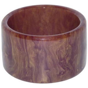 Ensaladera de resina con textura de mármol de remolino blanco hecho a mano para decoración del hogar, hoteles, restaurantes o bares, uso en todos los tamaños - Product Image 3